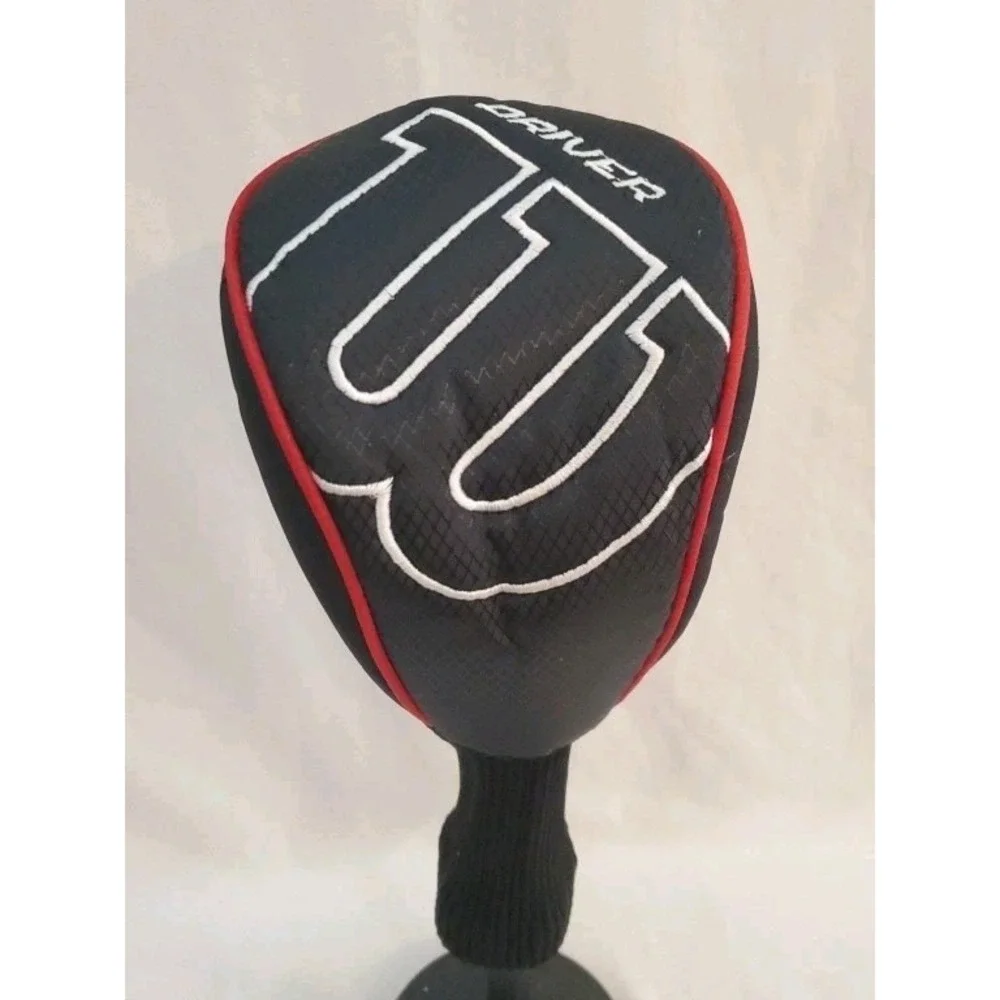 Wilson Driver Golf Head Cover‎ Black Red
